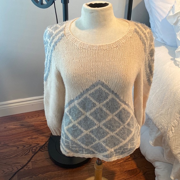 J. Crew Tile Cashmere Sweater - Picture 2 of 5
